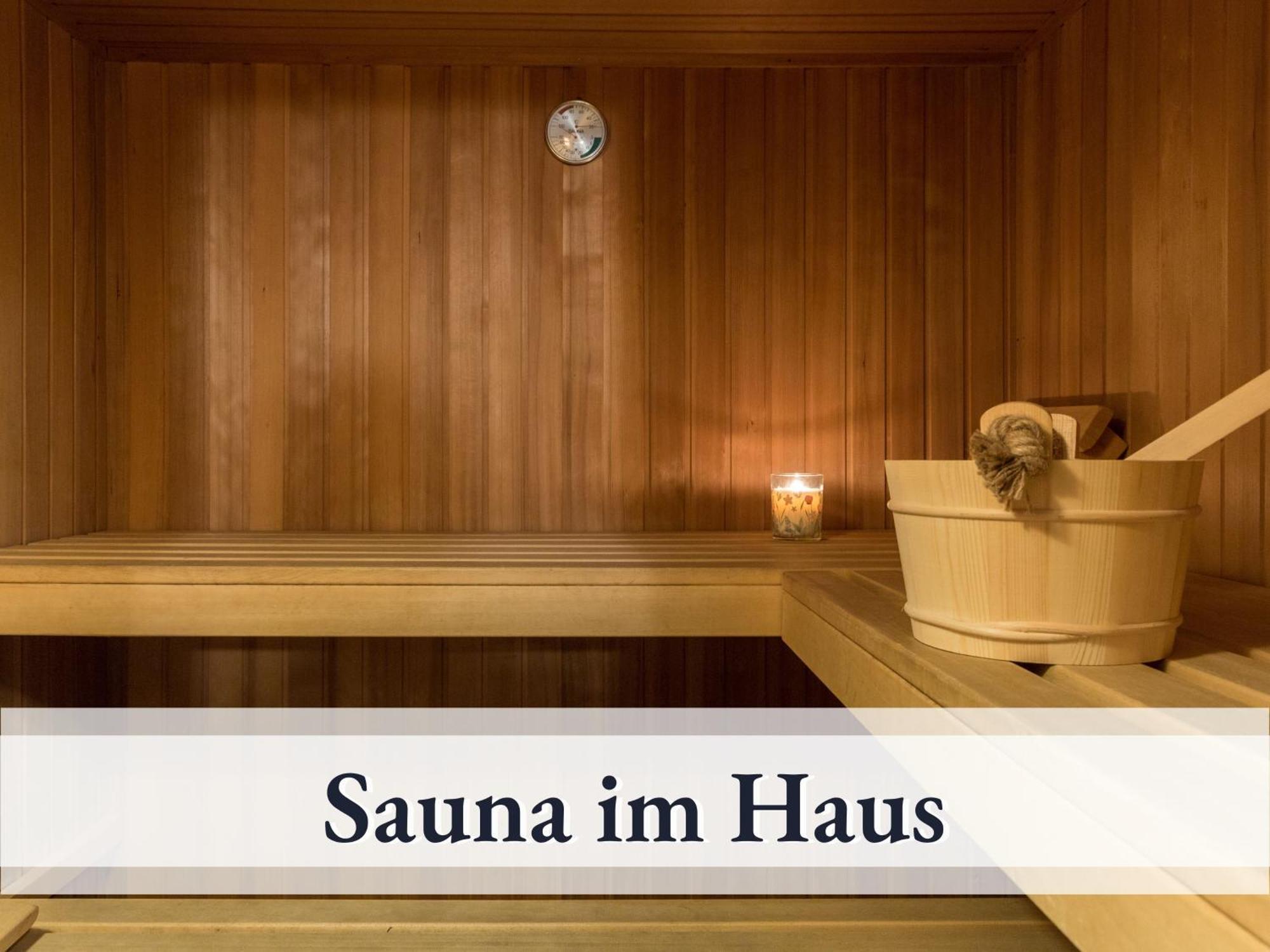 Blumenvilla 1 Mit Begehbarer Dusche, Sauna Und Garten Шнефердинген Экстерьер фото